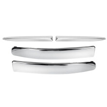 4 Pezzi/Set Modanature Cromate per Paraurti Anteriore per  500 07-15 735455041 735455042 735455056 735455057