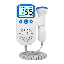(Blue) Ultraschall-Fetaldoppler zur Erkennung der Herzfrequenz des Babys – Pränatalmonitor für Zuhause – Geschenkidee