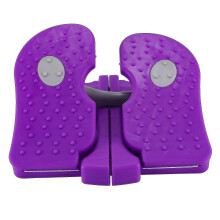 (purple) Mini-Fahrrad-Pedaltrainer, Fitness-Klapppedaltrainer für unter den Schreibtisch
