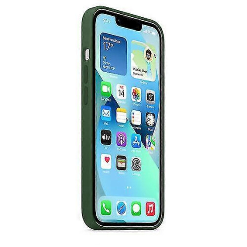 (Clover) Étui en silicone compatible MagSafe pour iPhone 13 Mini 2