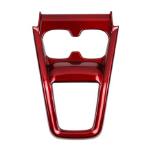 Car Center Console Gear Shift Frame Cup Holder Trim Cover Sticker Interior Accessories for  Swift 2024,B