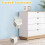 SHEFEITE 6-in-1 Interactive Puzzle Toy Plastic Early Childhood Education Learning Memory Training 9.59.5cm White 4