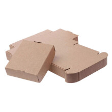 (8x8x4CM) 50pcs Kraft Paper Wrapping Box Multipurpose DIY Paper Storage Container for Soap Jewelry Earring Packag Multicolor