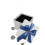 Christmas Box Christmas Gift Decoration Box(Gray) 1