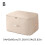 (Apricot XL) Space Saving Self Compression Organizer Compression Duvet Storage Bag 1