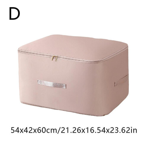 (pink XL) Space Saving Self Compression Organizer Compression Duvet Storage Bag