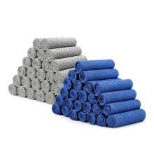 50 Pack Cooling Towels Bulk 40" X 12" Microfiber Ice Towels for Neck and Face Multicolor Instant Cool Sweat Rags