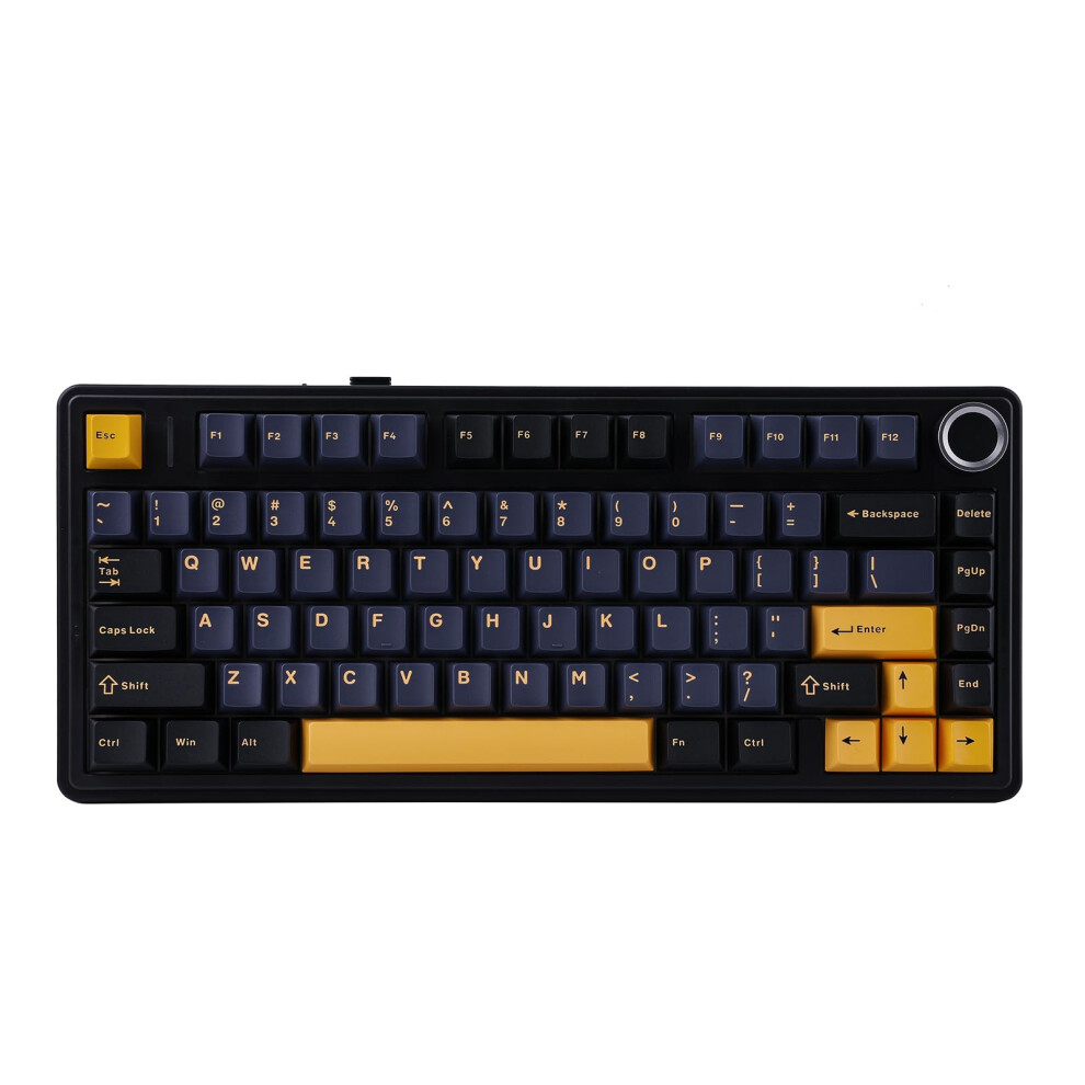 Epomaker Aula F75 Wireless Mechanical Gaming Keyboard, 75% Layout With Knob, Creamy Gasekt-Mount With Sound-Dampening, Rgb, Hot-Swap, Bluetooth/2.4Gh 5000526129105