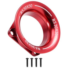 Osłona Wentylatora Chłodzącego Kanał Chłodzący Powietrze do 540 550 Motor/ESC Radiator 1/10 1/8 Sakura-D3 D4 HSP/HPI RC Car 30x30mm, Czerwony