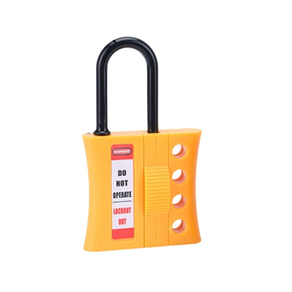 Photos - Safety Equipment Lockout Tagout Hasp Safety Lock, 4 Hole Insulated Nylon Device for High-Risk Environments Sk05