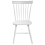 Beliani Set of 2 Dining Chairs BURGES Wood White 5