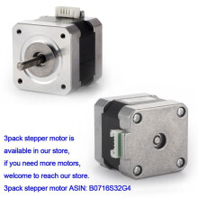 3X TB6600 4A 9-42V Stepper Motor Driver CNC Controller with Stepper Motor for 3D Printer Hobby CNC Router