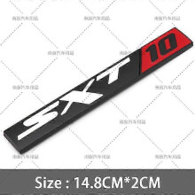 (as5981) Metallinen 3D SRT6 SRT8/10 SXT/6/8/10 -tarra auton takakontin tunnustarraan Jeep Dodgeen