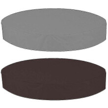 (200x30cm, Coffee) Ulkona oleva pyöreä poreammeen kansi Vedenpitävä kylpyläkylpytynnyrin kansi Pölysuoja