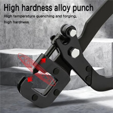 Steel Stud Crimper Pliers Drywall Tools, Punch Lock Framing Fastening Crimping Keel Riveting Clamps Crimping Pliers B