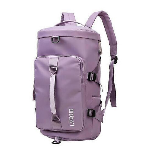 (light purple) Τσάντα ταξιδιού ανθεκτική στη φθορά, μεγάλης χωρητικότητας, αδιάβρ