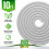 Small Pet Select Heavy Duty Cord Cover 10ft White 5