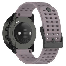 (Purple) Suunto Vertical / 9 Peak/9 Peak Pro / 5 Peak órához kompatibilis sportszíj, 22 mm-es szilikon óraszíj