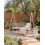 Beliani Patio Swing NORCIA Metal Beige 2
