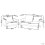 Beliani Living Room Set 3 Seater BREDA Fabric Light Beige 3
