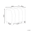 Beliani Pouffe IDYLLWILD Boucle Beige 3