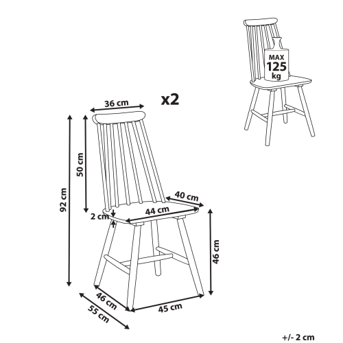 Beliani BURBANK 2