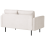 Beliani Sofa 2 Seater BREDA Fabric Light Beige 5
