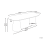 Beliani Dining Table LUMAN Travertine Effect 220 cm 95 cm 3