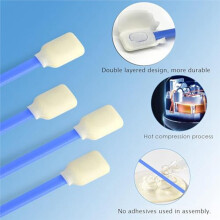 Foam Cleaning Swab,for Electronics, Camera, Optical Lens Cleaning and Clean Inkjet Printer (200pcs)