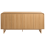 Beliani 4 Door Sideboard DELORAINE Light Brown 4