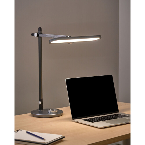 Beliani LED Desk Lamp HYDRUS Grey 1