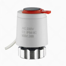 High Performances 230V Thermal Electric Valves Actuator for Enhanced Comfort in Floor Heating Normally Closed