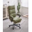 Beliani Executive Chair EATON Chenille Green 2