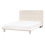 Beliani Bed Boucle CRESSAT 140 x 200 cm (EU Double) Off-White 4