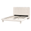 Beliani Bed Boucle CRESSAT 140 x 200 cm (EU Double) Off-White 5