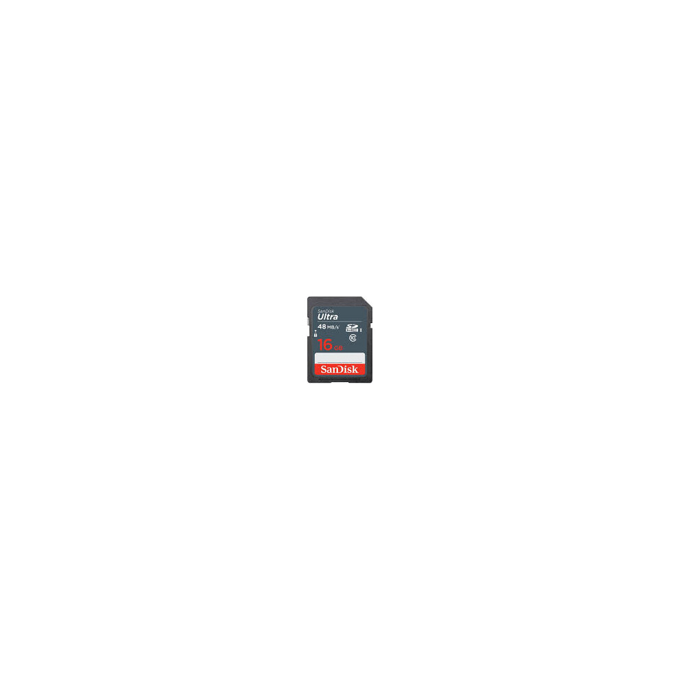 Sandisk Ultra 16Gb 48Mb/S Sdhc Class 10 Sd Card