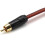 RCA Speaker Cable Bare Wire Speaker Wire to RCA Plug, Replace RCA Plug Connector Adapter to Bare Wire Open Audio Video 7