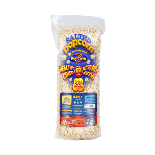 Mac-Corns 2.1kg Bulk Pack Salted Popcorn