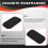 4 PCs Black Magic Sticky Pad Anti Slip Mat Car Dashboard for Cell Phone 5