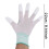 1 Pair ESD PC Computer Working Anti-skid Anti Skid Anti-static White Gloves New 6