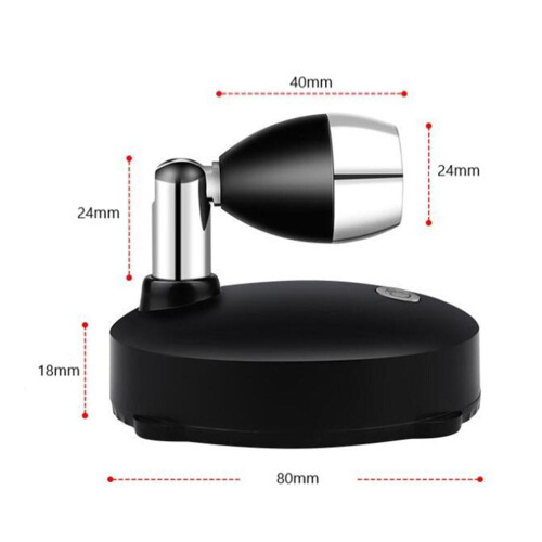 Refletor sem fio, refletor LED com intensidade ajustável e controle remoto (pacote com 2) 2