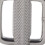 κομμάτια 316SS συρόμενη αγκράφα με ραβδώσεις 26 mm ασημί 5