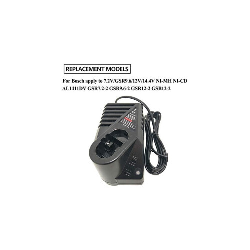 Συμπαγής και ανθεκτικός φορτιστής για Bosch, φορτιστής γενικής χρήσης για ασ 1