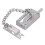 Reinforced locking system for increased door security, chain security lock with anti-theft device, robust lock in 6