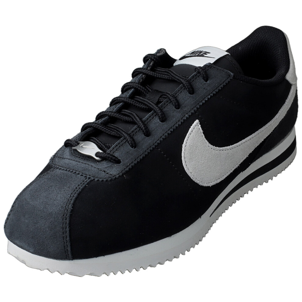 Nike (10) Cortez Premium Mens Casual Trainers In Black