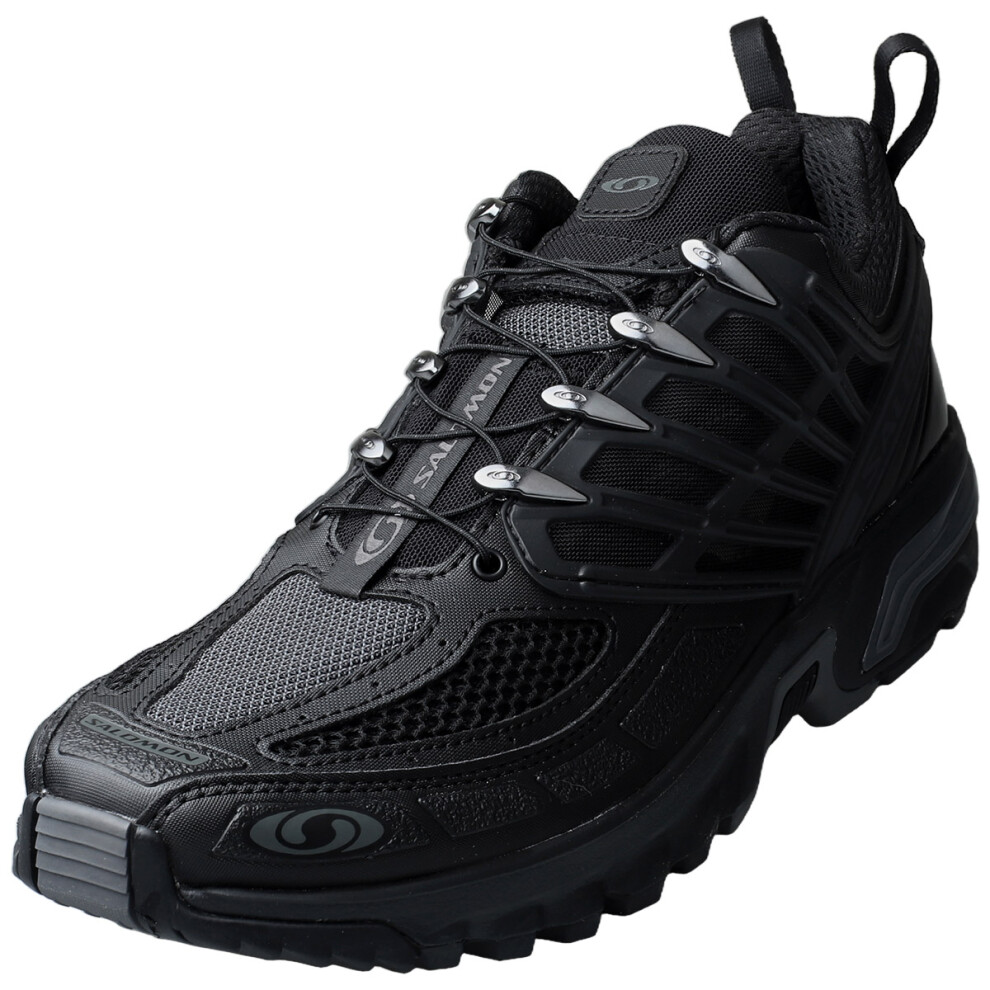 Salomon (8.5) Acs Pro Unisex Fashion Trainers In Black