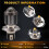 H4 LED Spotlight Small Light Bulb LED Motorcycle Modified Headlight Integrated Two-Color Headlight Accessories 6