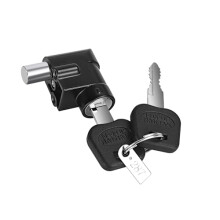 Electric Bike Battery Case Power Lock & Key - Unlock 13MM Locked 20MM, Apply to Hailong Ebike Lock Battery Case Box (20MM Black) 0604