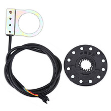 Pas Sensor,Electric ycle Pedal Assistant Sensor 12 Magnets E bike PAS System Assistant Sensor Speed Sensor replacement for Electric ycle Mountain Bike