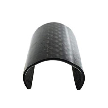 Trigo Rear Frame Carbon Protector for Brompton,Guard Back Fork Carbon Protective Patch Gasket Bike Accessories Fiber Fork Sheet